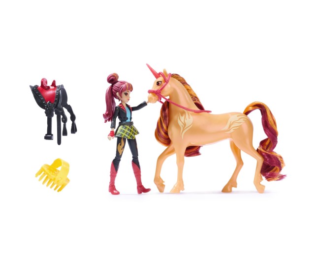 Unicorn academy set unicorn cinder si papusa valentina Unicorn academy set unicorn cinder si papusa valentina