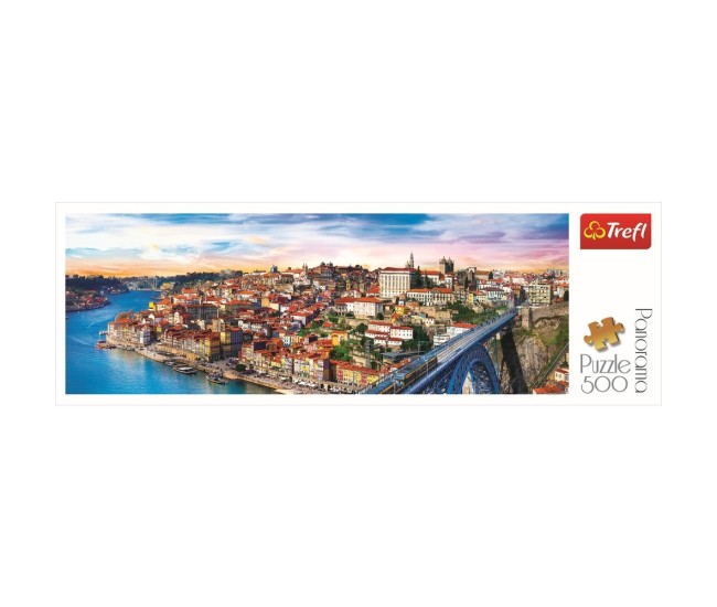 Puzzle trefl 500 porto panorama portugalia Puzzle trefl 500 porto panorama portugalia