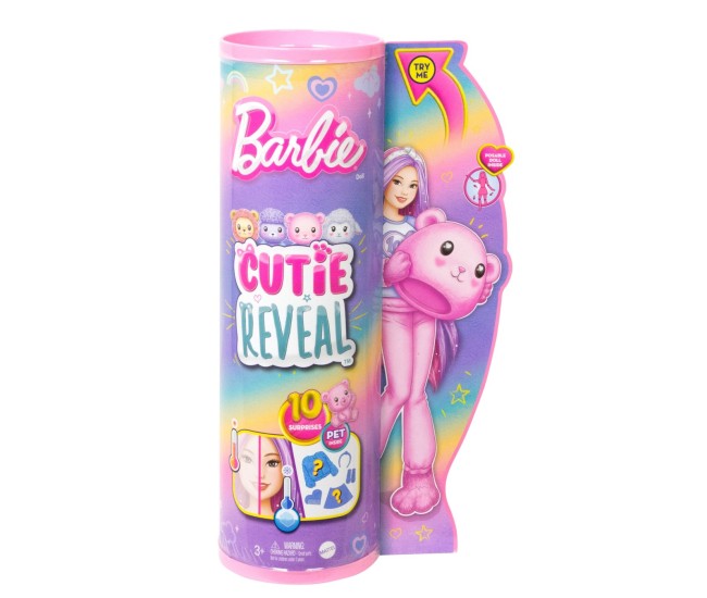 Barbie papusa barbie cutie reveal ursulet Barbie papusa barbie cutie reveal ursulet