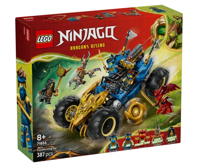 Lego ninjago masina transformabila a lui jay 71856 Lego ninjago masina transformabila a lui jay 71856