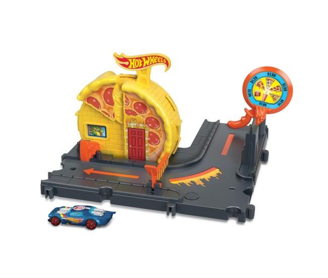 Hot wheels city explorer speedy pizza pick up Hot wheels city explorer speedy pizza pick up