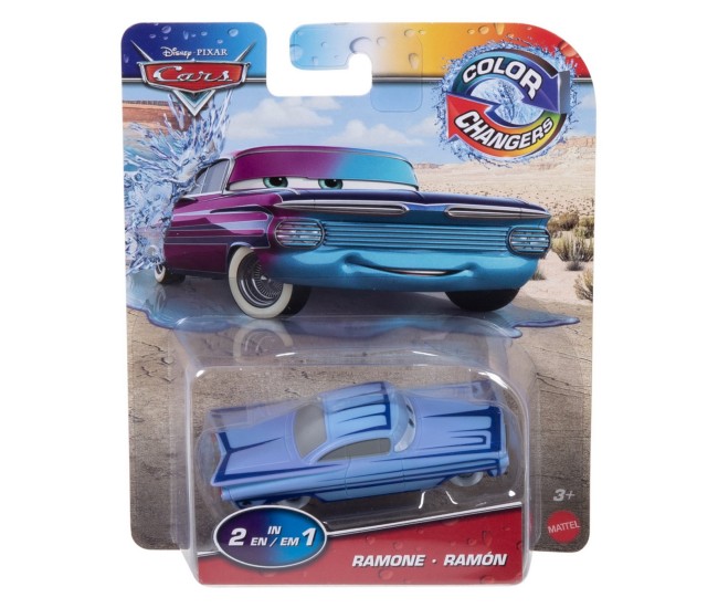 Cars masinuta ramone cu culori schimbatoare Cars masinuta ramone cu culori schimbatoare