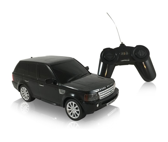 Masina cu telecomanda range rover sport negru cu scara 1 la 24 Masina cu telecomanda range rover sport negru cu scara 1 la 24