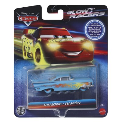 Cars glow racers masinuta metalica ramon 1:55
