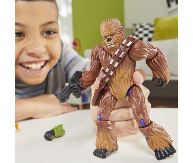 Star wars mix mashers set figurina chewbacca 12cm si accesorii Star wars mix mashers set figurina chewbacca 12cm si accesorii