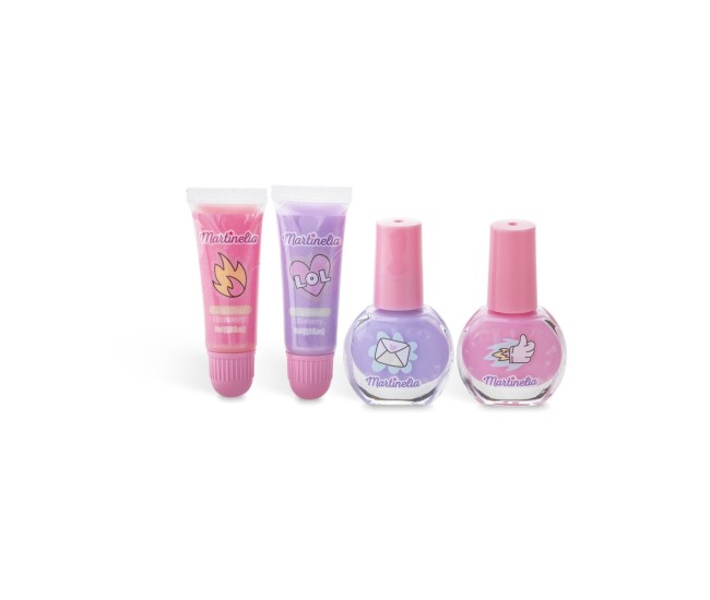 Martinelia super girl set lacuri de unghii si luciuri de buze Martinelia super girl set lacuri de unghii si luciuri de buze