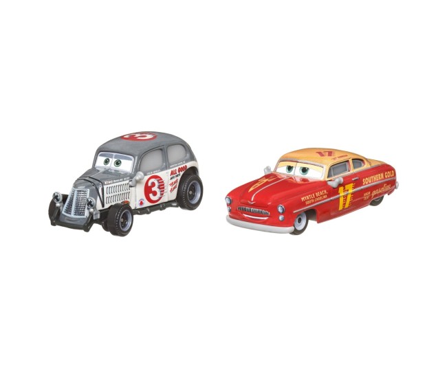 Cars3 set 2 masinute metalice caleb worley si jet robinson Cars3 set 2 masinute metalice caleb worley si jet robinson