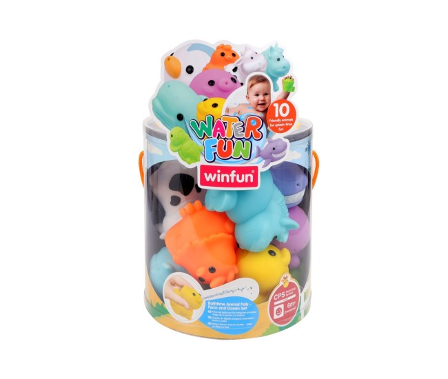 Winfun water fun set jucarii de baie ferma si ocean