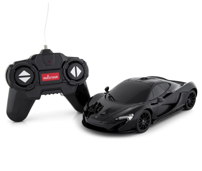 Masina cu telecomanda mclaren p1 negru scara 1 la 24 Masina cu telecomanda mclaren p1 negru scara 1 la 24