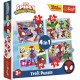 Puzzle trefl 4in1 spiday echipa spiday Puzzle trefl 4in1 spiday echipa spiday