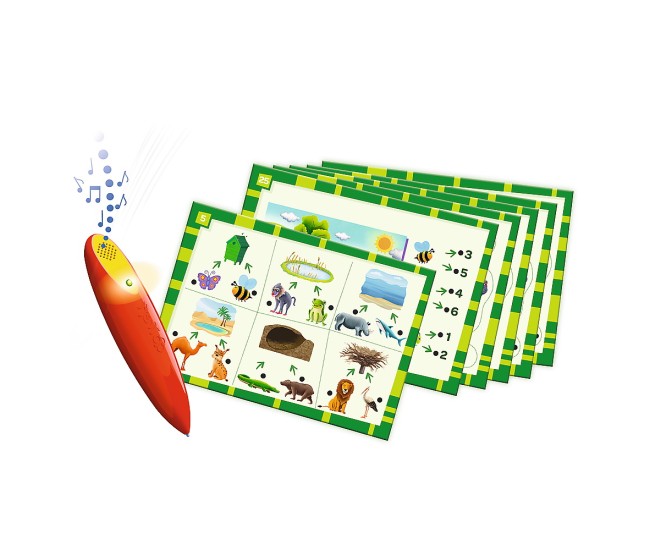 Joc animalele cu creion magic Joc animalele cu creion magic