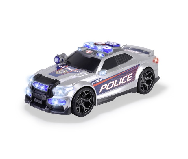 Dickie toys masina de politie street force cu lumini si sunete 33cm Dickie toys masina de politie street force cu lumini si sunete 33cm