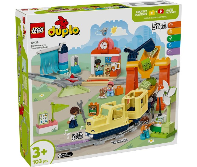 Lego duplo tren comunitar interactiv 10428 Lego duplo tren comunitar interactiv 10428