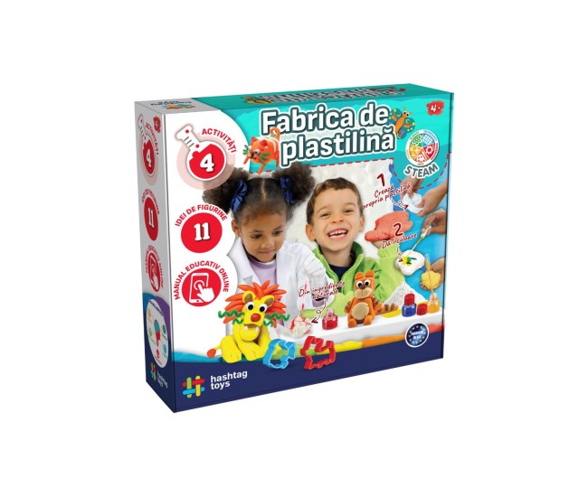 Set fabrica de plastilina cu animale