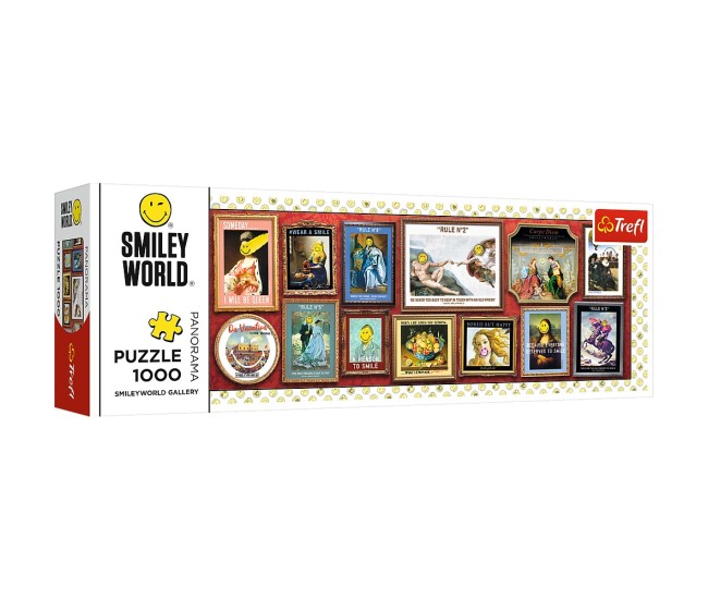 Puzzle trefl 1000 panorama lumea smiley Puzzle trefl 1000 panorama lumea smiley