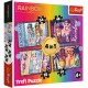 Puzzle trefl rainbow high 4in1 papusile fashion Puzzle trefl rainbow high 4in1 papusile fashion