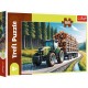 Puzzle trefl 100 tractor forestier cu lemne Puzzle trefl 100 tractor forestier cu lemne