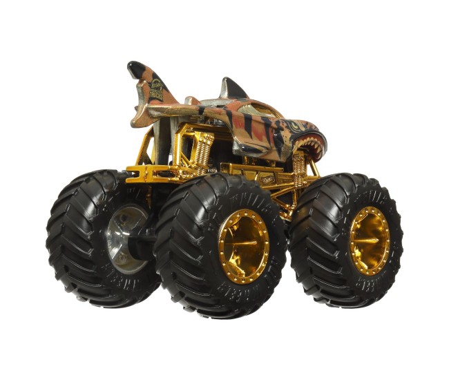 Hot wheels monster truck 50 bigfoot trophy champions masinuta hw tiger shark scara 1 la 64 Hot wheels monster truck 50 bigfoot trophy champions masinuta hw tiger shark scara 1 la 64
