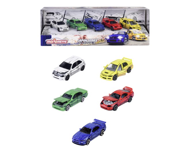 Majorette japan series set 5 masinute scara 1:64 Majorette japan series set 5 masinute scara 1:64