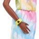 Papusa barbie fashionista cu par afro blond Papusa barbie fashionista cu par afro blond