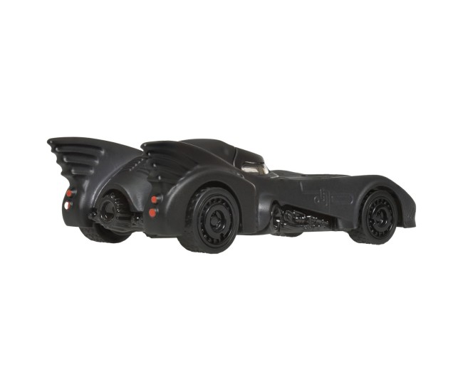Hot wheels masinuta metalica cu sistem pull back batmobile night burnerz scara 1:43