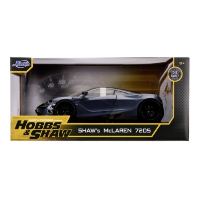 Jada fast and furious masinuta metalica shaw s mclaren 720s scara 1:24
