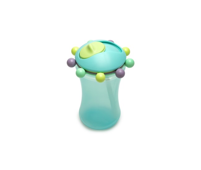 Set 2 cani cu pai abacus, melii, albastru&verde Set 2 cani cu pai abacus, melii, albastru&verde