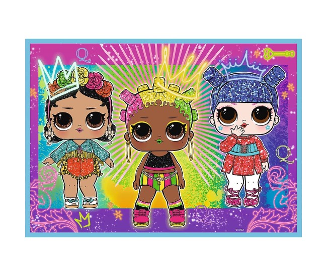 Puzzle trefl lol 4in1 cunoaste papusile Puzzle trefl lol 4in1 cunoaste papusile