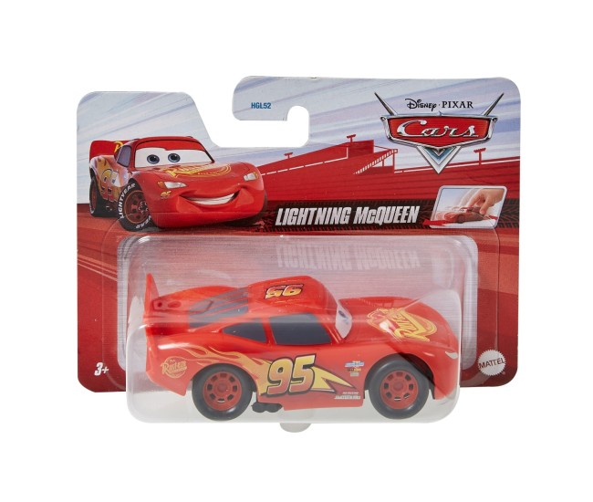 Cars masinuta cu sistem pullback fulger mcqueen scara 1:43 Cars masinuta cu sistem pullback fulger mcqueen scara 1:43