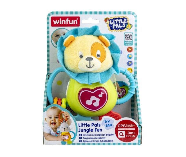 Winfun zornaitoare leu cu sunete si lumini Winfun zornaitoare leu cu sunete si lumini
