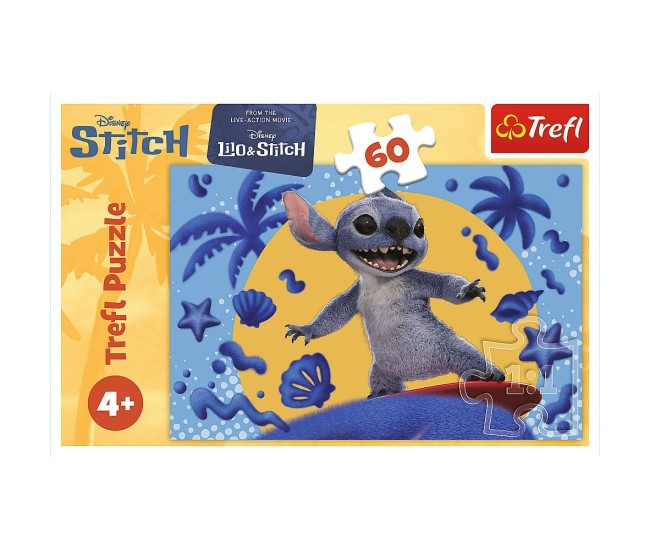 Puzzle trefl 60 disney lilo si stitch o zi cu stitch Puzzle trefl 60 disney lilo si stitch o zi cu stitch