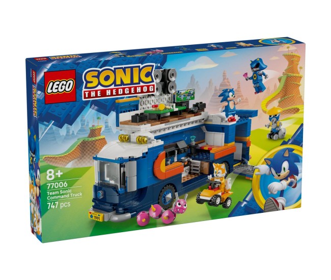 Lego sonic camionul de comanda al echipei sonic 77006 Lego sonic camionul de comanda al echipei sonic 77006