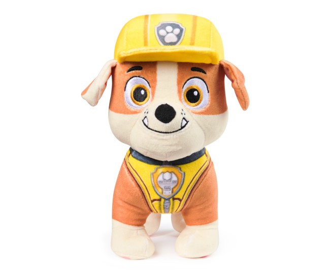 Patrula catelusilor jucarie de plus rubble 17cm Patrula catelusilor jucarie de plus rubble 17cm