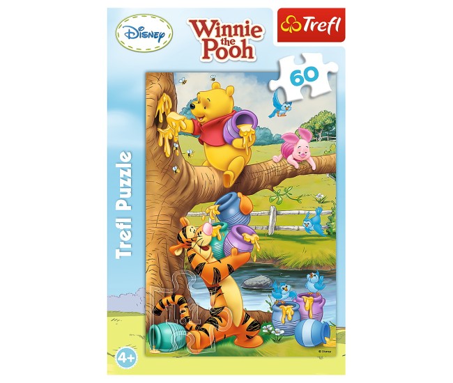 Puzzle trefl 60 winnie the pooh toti la treaba Puzzle trefl 60 winnie the pooh toti la treaba