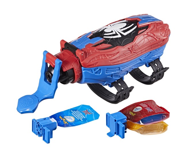 Spiderman blaster cu panza de paianjen Spiderman blaster cu panza de paianjen