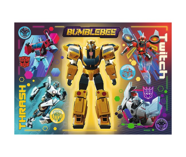 Puzzle trefl 200 transformers bumblebee Puzzle trefl 200 transformers bumblebee