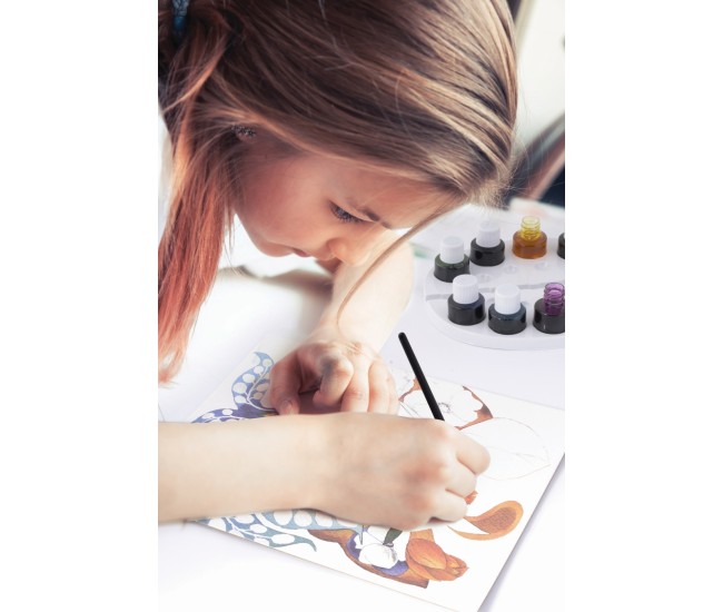 Set desen as art acuarela flori Set desen as art acuarela flori