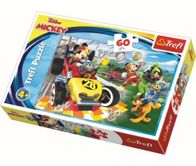 Puzzle trefl 60 la raliu cu prietenii Puzzle trefl 60 la raliu cu prietenii