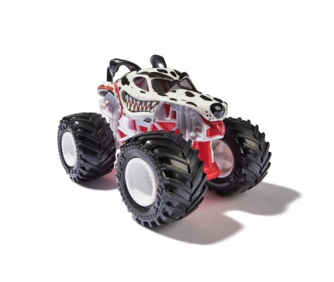 Monster jam ruff crowd masinuta metalica monster mutt dalamtian scara 1 la 64