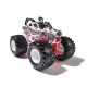 Monster jam ruff crowd masinuta metalica monster mutt dalamtian scara 1 la 64