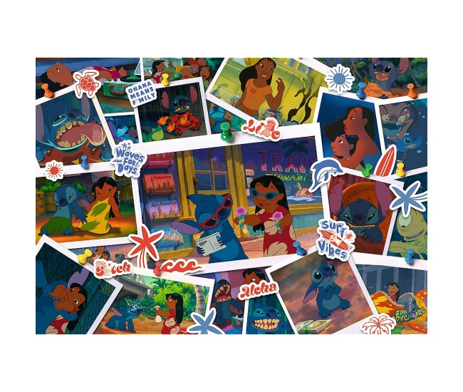 Puzzle trefl 1000 disney lilo si stitch dulci amintiri Puzzle trefl 1000 disney lilo si stitch dulci amintiri
