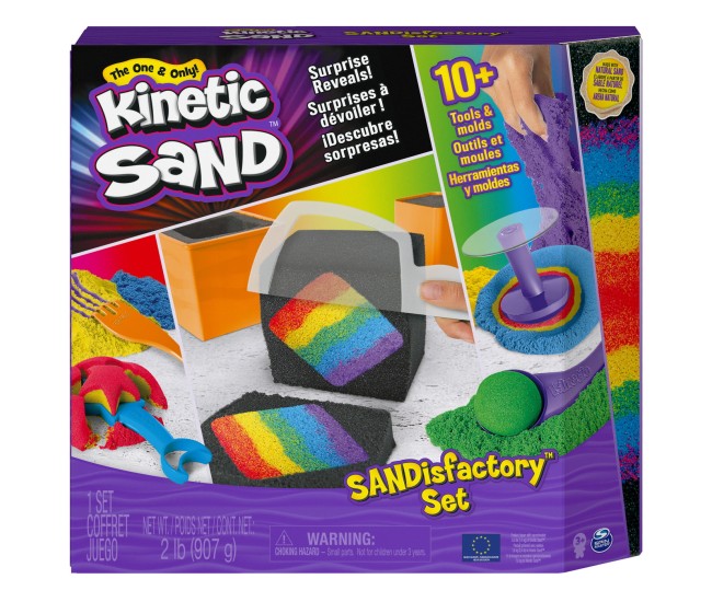 Kinetic sand set de joaca sandisfactory Kinetic sand set de joaca sandisfactory
