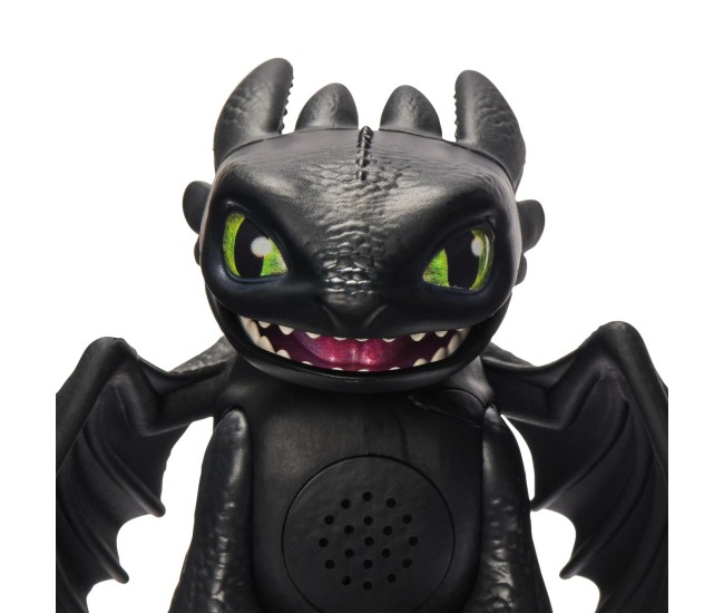 Cum sa iti dresezi dragonul figurina dragon toothless cu sunete Cum sa iti dresezi dragonul figurina dragon toothless cu sunete