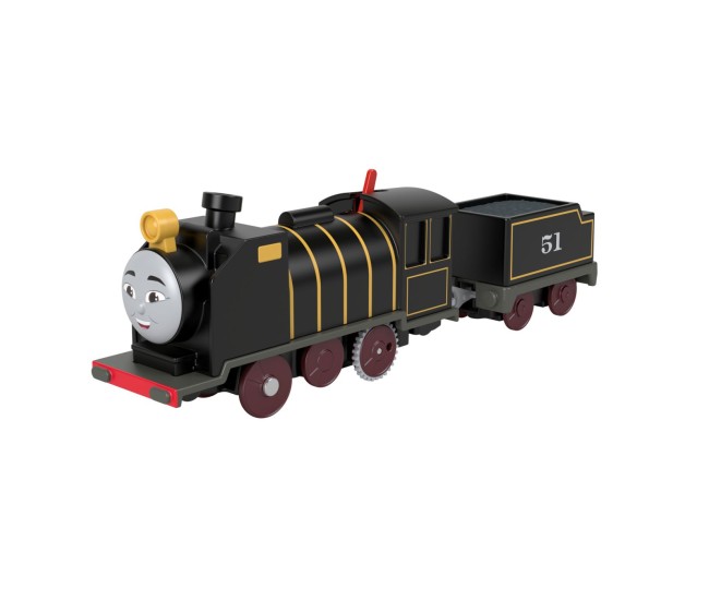 Thomas locomotiva motorizata hiro cu vagon Thomas locomotiva motorizata hiro cu vagon