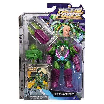Batman dc eroii metal force figurina lex luther 10cm