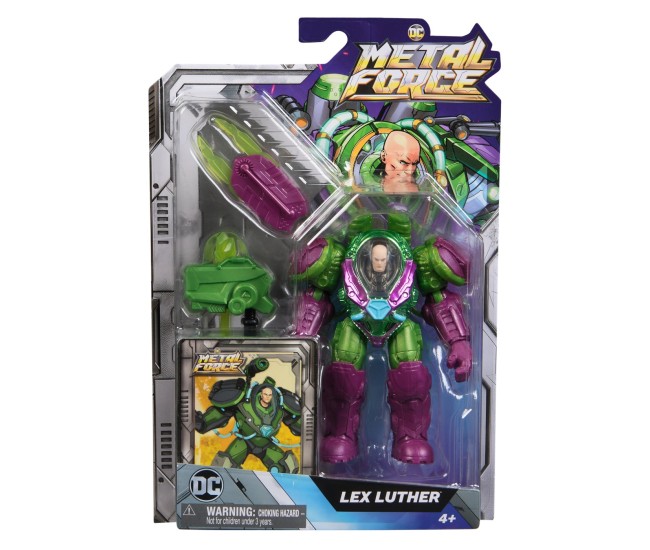 Batman dc eroii metal force figurina lex luther 10cm Batman dc eroii metal force figurina lex luther 10cm