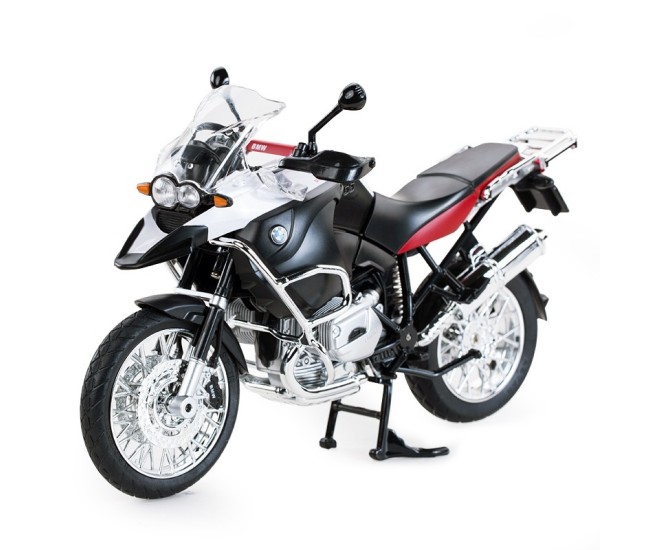 Motocicleta metalica bmw rs1200 gs rosu scara 1 la 9 Motocicleta metalica bmw rs1200 gs rosu scara 1 la 9