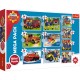 Puzzle trefl 10in1 pompierul sam - salvarile pompierului sam Puzzle trefl 10in1 pompierul sam - salvarile pompierului sam