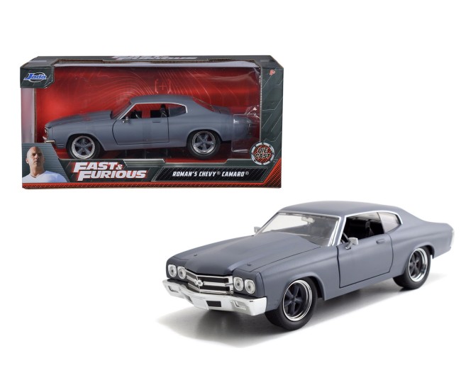 Masinuta metalica fast and furious roman's chevy camaro scara 1:24 Masinuta metalica fast and furious roman's chevy camaro scara 1:24