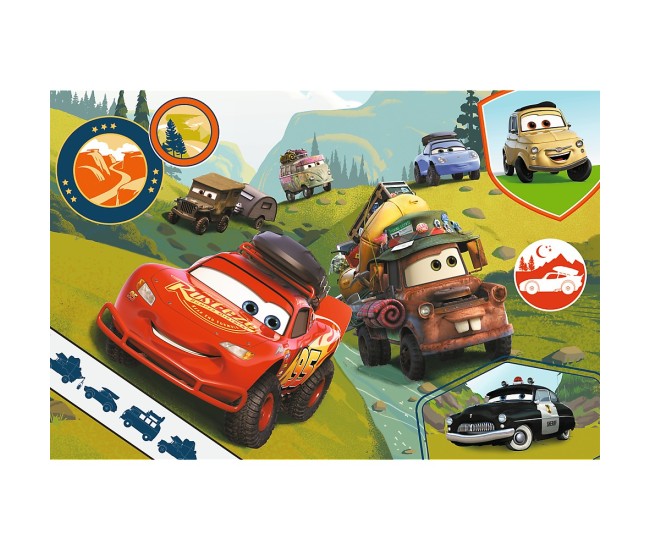 Puzzle trefl 24 maxi cars masinutele fericite Puzzle trefl 24 maxi cars masinutele fericite